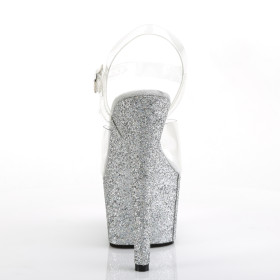 ADORE-708HMG - Transparent  Silber Glitter