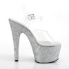 ADORE-708HMG - Transparent  Silber Glitter
