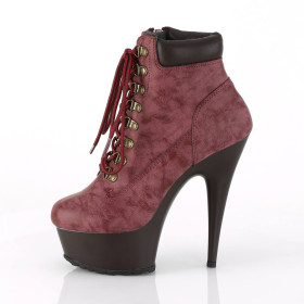 DELIGHT-600TL-02 - PU Burgundy Braun