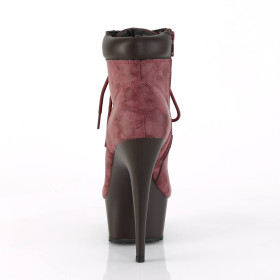 DELIGHT-600TL-02 - PU Burgundy Braun