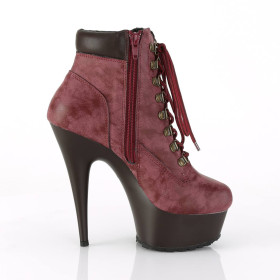 DELIGHT-600TL-02 - PU Burgundy Braun