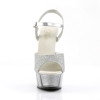 DELIGHT-609-5G - PU Silber Glitter