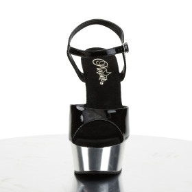 DELIGHT-609 - Lack Schwarz Silber Chrom