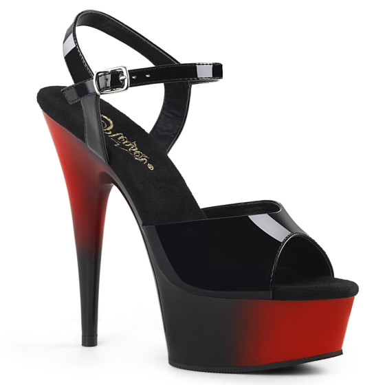 DELIGHT-609BR - Lack Schwarz Rot