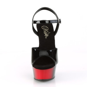DELIGHT-609BR - Lack Schwarz Rot