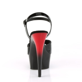 DELIGHT-609BR - Lack Schwarz Rot