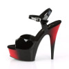 DELIGHT-609BR - Lack Schwarz Rot