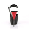 DELIGHT-609BR - Lack Schwarz Rot