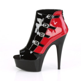 DELIGHT-681 - Lack Schwarz Rot