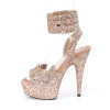 DELIGHT-691LG - PU Rose Glitter