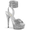 DELIGHT-691LG - PU Silber Glitter