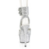 DELIGHT-691LG - PU Silber Glitter