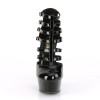 DELIGHT-695 - Lack Schwarz Rot