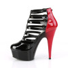 DELIGHT-695 - Lack Schwarz Rot