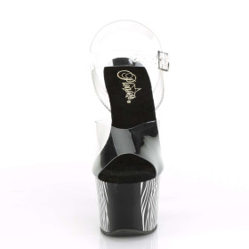 SKY-308CP-2 - Transparent  Schwarz Silber