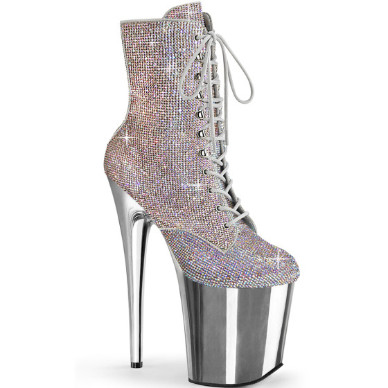 FLAMINGO-1020CHRS - Silber Glitter