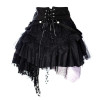 Cat Skirt Schwarz