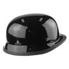 Helm Halbschale lack schwarz