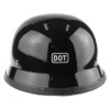 Helm Halbschale lack schwarz
