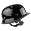 Helm Halbschale lack schwarz