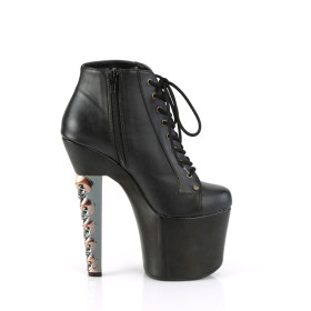 HEX-1005 - Blk Faux Leather/Blk Faux Leather