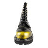 Angry Itch 08-Hole Boots Lime Rub-Off Leather