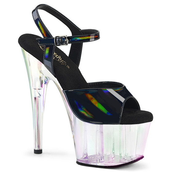 Pleaser Sandaletten ADORE-709HT  Schwarz