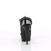 Pleaser Sandaletten DELIGHT-636 Schwarz
