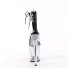 Pleaser Sandaletten FLAMINGO-824RS  Transparent