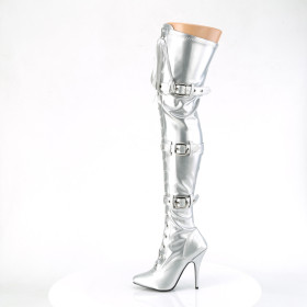 SEDUCE-3028 - Slv Str Metallic Pu