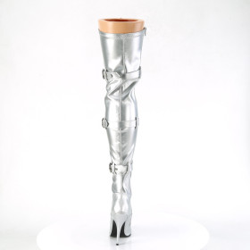 SEDUCE-3028 - Slv Str Metallic Pu