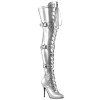 SEDUCE-3028 - Slv Str Metallic Pu