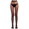 Ouvert Pantyhose with back seam (blk)